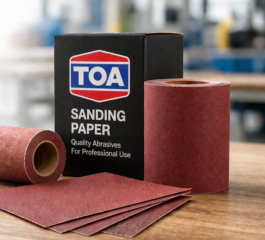 TOA sanding paper — trade abrasives supply