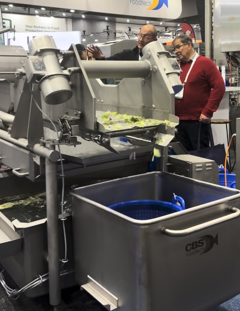 Assessing a processing line with the supplier on the factory floor