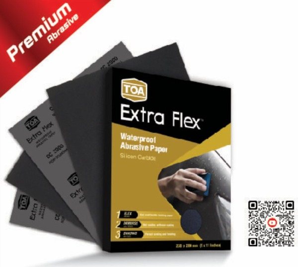 TOA Extra Flex waterproof abrasive paper