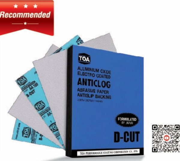 TOA D-CUT dry sanding paper